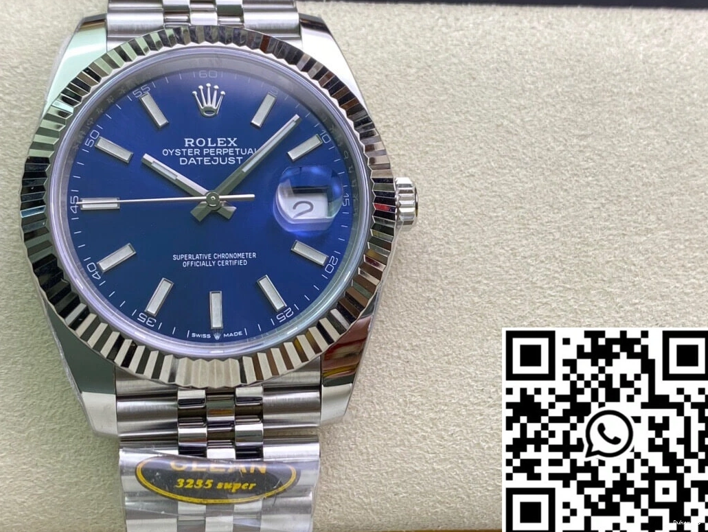 Datejust M126334-0002 Clean Rolex Dial Factory Blue 0514